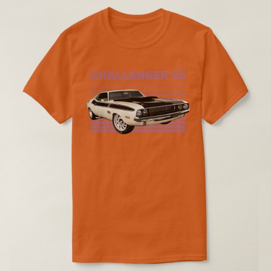 ダッジチャレンジャー1 Tシャツ (デザイン正面)