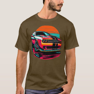 ダッジチャレンジャー4 Tシャツ