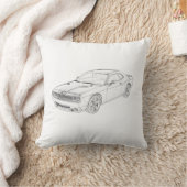 ダッジチャレンジャー クッション (ブランケット)