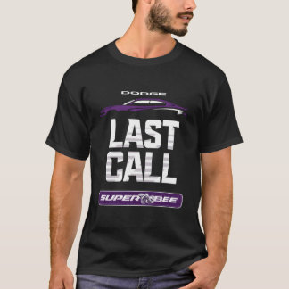 ダッジチャージャすごいビー最終呼び出し Tシャツ