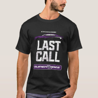 ダッジチャージャすごいビー最終呼び出し Tシャツ