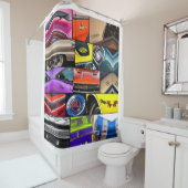 ダッジチャージャR/TチャレンジャーダーツGTSデーモン シャワーカーテン (インサイチュ)