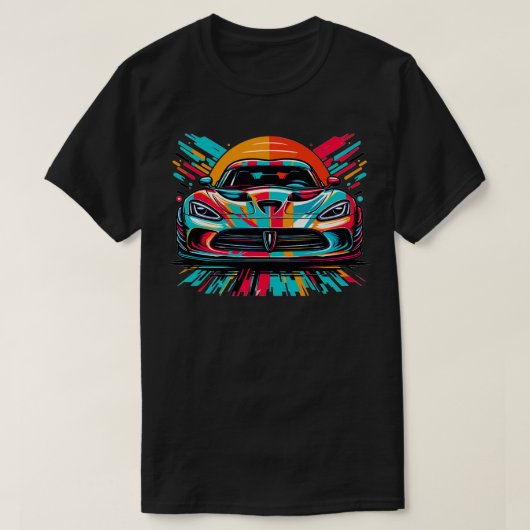 ダッジバイパータンクトップ Tシャツ (デザイン正面)