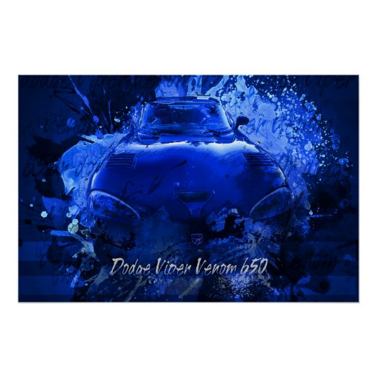 ダッジビパーヴェノム650 ポスター (正面)