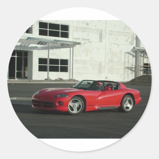 ダッジビパーRT/10 ラウンドシール (正面)