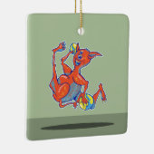 ダッジボールの怪物 セラミックオーナメント (右)