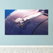 ダッジラムフードオーナメント キャンバスプリント (インサイチュ (ウッドフロア))