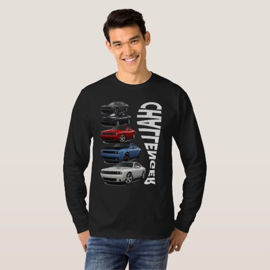 ダッジ・チャレンジャーSRT Tシャツ (正面フル)