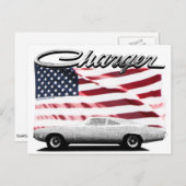 ダッジ チャージャー ポストカード (正面/裏面)