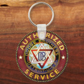 ダッジ・ブラザーズ キーホルダー (正面)