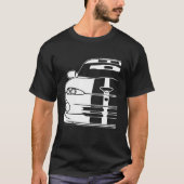 ダッジ ヴァイパー 1996 GTS ストライプス 1 Tシャツ (正面)