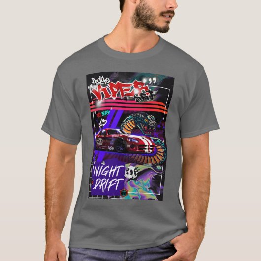 ダッジ ヴァイパー srt ジョーク tシャツ (正面)