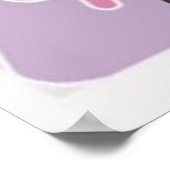 ダッスタイリッシュズ付き若い女性 – ポスター (角)