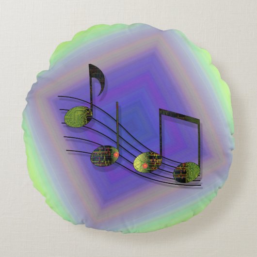 ダッステップノートラウンドピロー ラウンドクッション (正面)