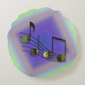 ダッステップノートラウンドピロー ラウンドクッション (裏面)