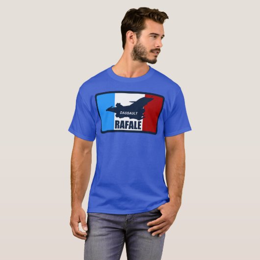 ダッソー・ラファール 80年代レトロ Tシャツ (正面フル)