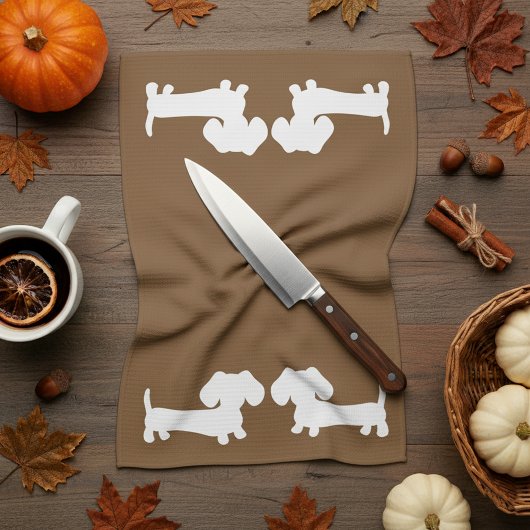 ダッチシュントキシーキッチンレッドブラウンタオル キッチンタオル