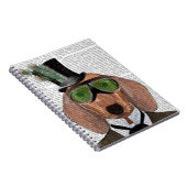 ダッチシュント緑ゴーグルトップハット ノートブック (右側)