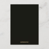 ダッチマンズパイプサボスフラワーデザイン エンクロージャーカード (裏面)