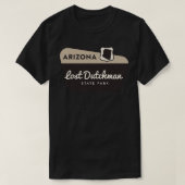 ダッチマン失った州パークアリゾナウェルカムサイン Tシャツ (デザイン正面)
