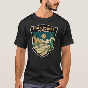 ダッチマン失った州パークアリゾナバッジ Tシャツ