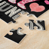 『ダッチャンズ・ドッグ好きの少女』 ジグソーパズル (側面)