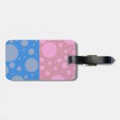 ダットラゲッジタグ（革ストラップ付き） ラゲッジタグ (裏面横)