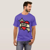 ダットー父の日家族 Tシャツ (正面フル)