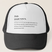 ダッドの定義 - クラシックファーザーズデイ 🧢💙 キャップ (正面)