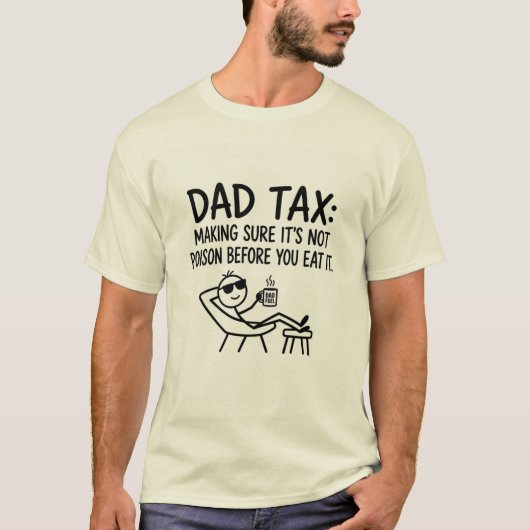 ダッドジョークTシャツ Tシャツ (正面)