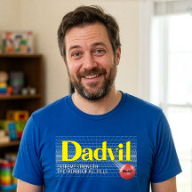 ダッドビル極強おもしろパパTシャツ