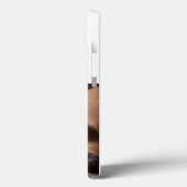 ダッドフォトダークブルーテキストiPhoneケース Case-Mate iPhoneケース (裏面 / 左)