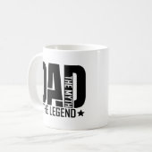 ダッドレジェンドマン コーヒーマグカップ (正面左)
