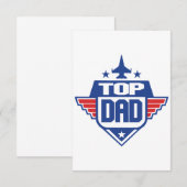 ダッドレジェンドマン 招待状 (正面/裏面)