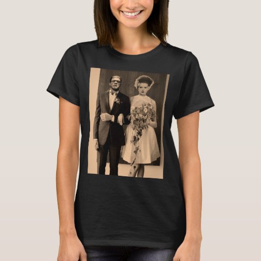 ダッパーな結婚式 - モンスターハロウィンパフォーマンス Tシャツ (正面)