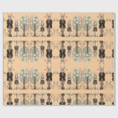 ダッパーイースターラッピング紙 ラッピングペーパー (フラット)