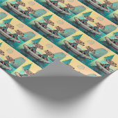 ダッパーカワラッピング紙 ラッピングペーパー (角)