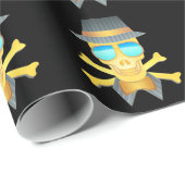 ダッパースカルラッピング紙 ラッピングペーパー (ロールコーナー)