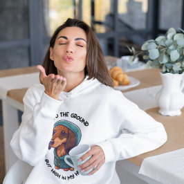 ダッパーソナライズされたシュント・ソーセージ犬ドキシーママ/パパ スウェットシャツ