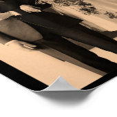 ダッパーフランケンシュタイン結婚式の日 – モンスターハロウィー ポスター (角)