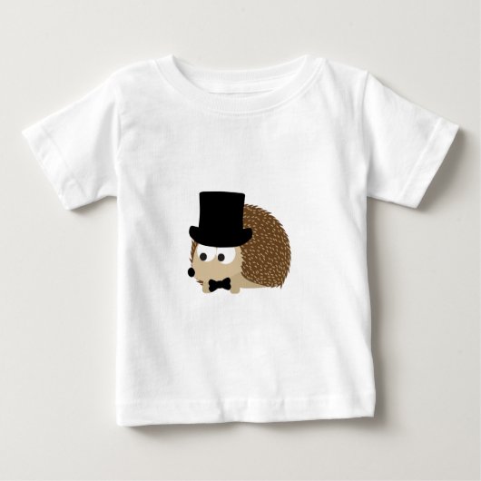 ダッパーヘッジホッグ ベビーTシャツ (正面)