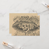 ダッパー骨格(Calavera Catrina) (エレガントスカル) カード (正面/裏面インサイチュ)