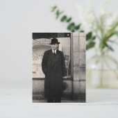 ダッパー1930年代の男の写真 ポストカード (スタンド正面)