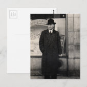 ダッパー1930年代の男の写真 ポストカード (正面/裏面)
