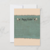 ダッパー・イースター ノートカード (裏面)