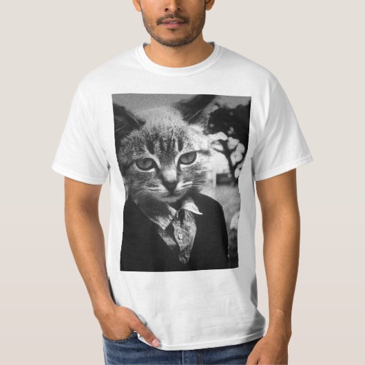 ダッパー・キャット Tシャツ (正面)