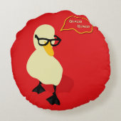 ダッパー・ダック ラウンドクッション (裏面)