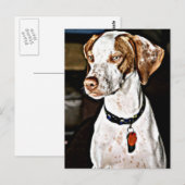 ダッパー・ドッグ ポストカード (正面/裏面)