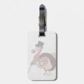 ダッパー・ドド ラゲッジタグ (裏面縦)