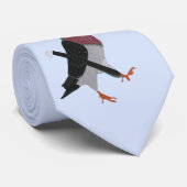 ダッパー・ハトが街を歩き回る ネクタイ (ロール)